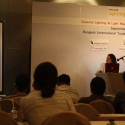 Ana Stojadinovic delivers keynote lecture at Thailand Lighting Fair 2016